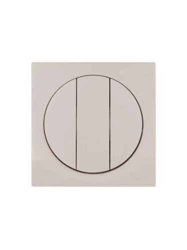 Выключатель 3-кл. СП OSEN механизм сл. кость LEZARD 743-9088-109 фото 4