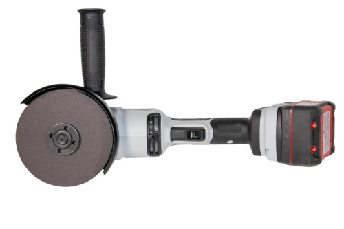 Машина шлифовальная угловая аккумуляторная бесщеточная УШМ-125/36ВМЭ 125мм АПИ 36В 2 АКБ 2.0А.ч ЗУ ИНТЕРСКОЛ 956.2.2.70 фото 4