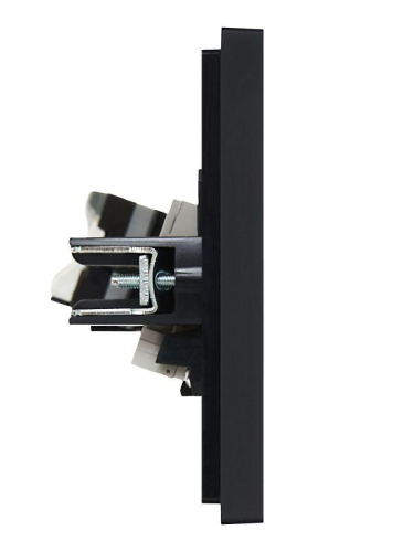 Розетка 2-м RJ11+RJ45 кат.5E FORTE&PIANO FP135 черн. IEK FP-KT20-O-1-K02 фото 4