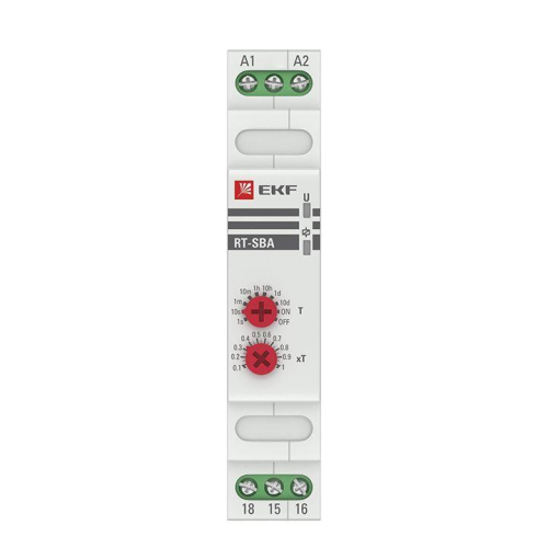 Реле времени RT-SBA 12-240В задержка времени включ. PROxima EKF rt-sba-12-240 фото 2