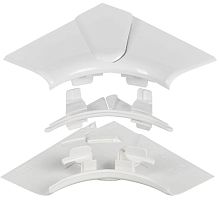 Угол для кабель-канала внутр. изменяемый 80-100град. для DLP 150х50 бел. ИЭК Leg 010606