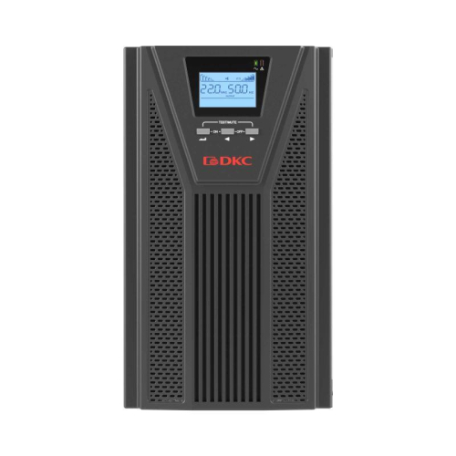 ИБП Онлайн для Small Tower 2000 ВА/1800Вт 1/1 4xSchuko EPO USB RS-232 RJ45 без АКБ 7А.ч DKC SMALLT2A0PS фото 4