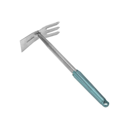 Мотыжка комбинированная 3 прямых зубца с метал. ручкой ЧЕТЫРЕ СЕЗОНА 64-0015 фото 5 Мотыжка комбинированная 3 прямых зубца с метал. ручкой ЧЕТЫРЕ СЕЗОНА 64-0015 фото 5