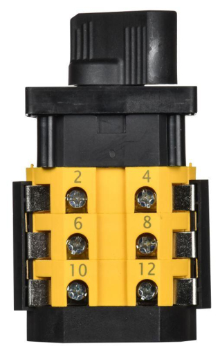 Переключатель кулачковый 10А (сх. 85) стандартная рукоятка IEK MI-CS10-010-085 фото 4 Переключатель кулачковый 10А (сх. 85) стандартная рукоятка IEK MI-CS10-010-085 фото 4