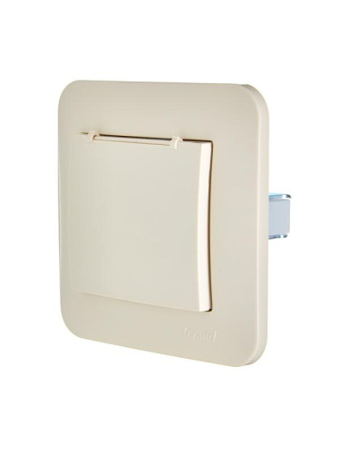 Розетка 1-м СП ASTI 16А IP20 с заземл. с крышкой термопласт в сборе крем. LEZARD 7081-0303-123В фото 4 Розетка 1-м СП ASTI 16А IP20 с заземл. с крышкой термопласт в сборе крем. LEZARD 7081-0303-123В фото 4