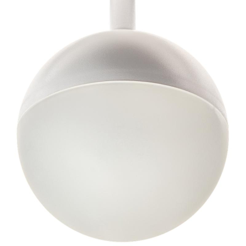 Светильник трековый ARTLINE поворотный шар 100х100х75мм GX53 230В пластик 4кв.м бел. Ritter 59925 2 фото 12