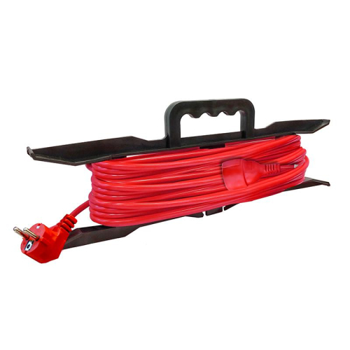 Удлинитель-шнур на рамке 1х40м с заземл. 10А IP20 2.2кВт ПВС 3х1 DOMTOK 2481 Удлинитель-шнур на рамке 1х40м с заземл. 10А IP20 2.2кВт ПВС 3х1 DOMTOK 2481