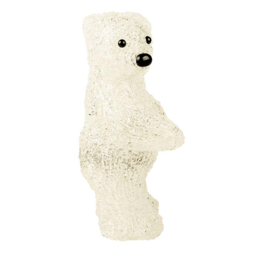 Фигура светодиодная акриловая "Медвежонок" 12х22х13см 10LED бел. 0.5Вт 4.5В IP20 элементы питания 3хAAA (не в компл.) Neon-Night 513-311 фото 3