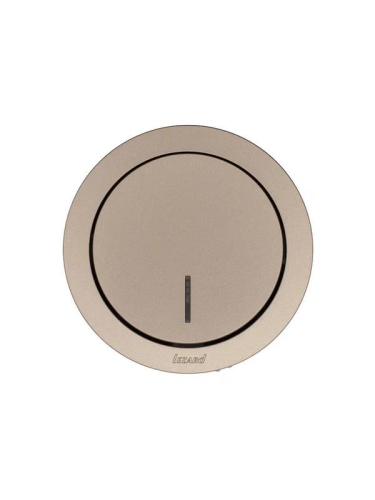 Выключатель 1-кл. СП OSEN 10А IP20 с подсветкой механизм титан LEZARD 743-3788-111 фото 3