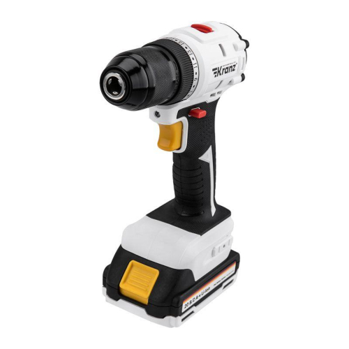 Дрель-шуруповерт аккумуляторная бесщеточная Li-Ion 20В 55Нм (кейс 2 аккум. 2А.ч) Kranz KR-PT-055 фото 20