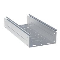 Лоток листовой неперфорир. 400х100 L3000 сталь 1мм EKF L10040000