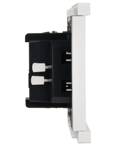 Выключатель 1-кл. FORTE&PIANO 10А FP210 с самовозвратом бел. IEK FP-V14-0-10-1-K01 фото 3